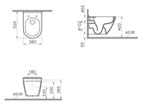 Унитаз подвесной VitrA S50 7740B003-0075 безободковый - фото 58772 Унитаз подвесной VitrA S50 7740B003-0075 безободковый - фото 58772