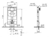 Комплект VitrA Normus 9773B003-7203 кнопка матовый хром - фото 58788 Комплект VitrA Normus 9773B003-7203 кнопка матовый хром - фото 58788