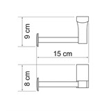 Держатель туалетной бумаги Wasserkraft Exter K-5296 - фото 62239 Держатель туалетной бумаги Wasserkraft Exter K-5296 - фото 62239