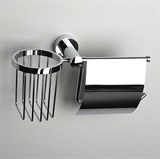 Держатель туалетной бумаги и освежителя Wasserkraft Donau K-9459 - фото 62294 Держатель туалетной бумаги и освежителя Wasserkraft Donau K-9459 - фото 62294