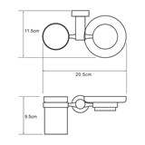 Держатель стакана и мыльницы Wasserkraft Donau K-9426 - фото 62321 Держатель стакана и мыльницы Wasserkraft Donau K-9426 - фото 62321