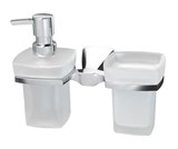 Держатель дозатора и стакана Wasserkraft Wern K-2589 - фото 62567