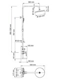 Душевая стойка Wasserkraft A16601 - фото 63425 Душевая стойка Wasserkraft A16601 - фото 63425