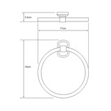 Держатель полотенец кольцо Wasserkraft Oder K-3060 - фото 63530 Держатель полотенец кольцо Wasserkraft Oder K-3060 - фото 63530