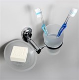 Держатель стакана и мыльницы Wasserkraft Main K-9226 - фото 63633 Держатель стакана и мыльницы Wasserkraft Main K-9226 - фото 63633