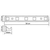 Кронштейн настенный, 5 крючков Wasserkraft Lippe K-6575 - фото 63681 Кронштейн настенный, 5 крючков Wasserkraft Lippe K-6575 - фото 63681