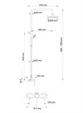 Душевая стойка Wasserkraft A12202 - фото 63823 Душевая стойка Wasserkraft A12202 - фото 63823