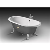 Чугунная ванна Roca Newcast White - фото 64507 Чугунная ванна Roca Newcast White - фото 64507