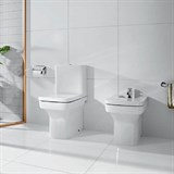 Биде напольное Roca Dama-N 357784000 с крышкой - фото 64745 Биде напольное Roca Dama-N 357784000 с крышкой - фото 64745