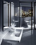 Биде напольное Roca Dama-N 357784000 с крышкой - фото 64746 Биде напольное Roca Dama-N 357784000 с крышкой - фото 64746
