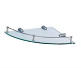 Полка стеклянная угловая Wasserkraft K-544 - фото 67964 Полка стеклянная угловая Wasserkraft K-544 - фото 67964