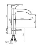 Смеситель Paini Lady 89OP205L для раковины - фото 71091 Смеситель Paini Lady 89OP205L для раковины - фото 71091
