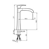 Смеситель Paini Lady 89PA205LLL для раковины - фото 71106 Смеситель Paini Lady 89PA205LLL для раковины - фото 71106