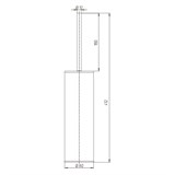 Ершик для унитаза Paini Pixel 81CR061 - фото 72305