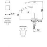 Jacuzzi Ray 0IO00088JA01 - фото 72837