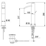 Jacuzzi Ray 0IO00488JA00 - фото 72848
