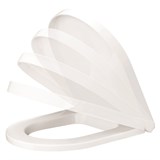 Набор Sanitana приставной CORAL: чаша BTW + крышка с механизмом (микролифт) - фото 75002