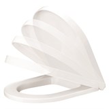 Набор Sanitana подвесной CORAL: чаша BTW + крышка с механизмом (микролифт) - фото 75017