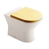 Набор Sanitana приставной INFANTIL: чаша BTW + крышка желтая - фото 75448