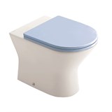 Набор Sanitana приставной INFANTIL: чаша BTW + крышка синяя - фото 75457