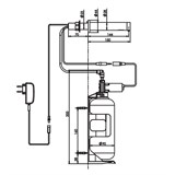 Электронный дозатор Presto 52042 для мыла настенный - фото 75877