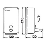 Дозатор для мыла Presto 70632 - фото 75903 Дозатор для мыла Presto 70632 - фото 75903