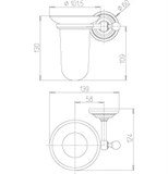 Подстаканник Duomo Paini 88CR041BI - фото 75953