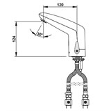Бесконтактный смеситель Presto VOLTA 55160 для раковины - фото 76036 Бесконтактный смеситель Presto VOLTA 55160 для раковины - фото 76036