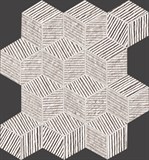 мозаика LUMINA GLAM PEARL CUBE MOSAICO, 22,5x26 - фото 76922