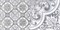 Настенная плитка декор3 Кампанилья 1641-0095 20x40 серый - фото 79528