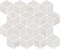 T017\14003 Декор Греппи белый мозаичный 45x37,5x1 - фото 79935
